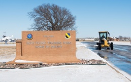 Winter weather pauses technical, pilot training