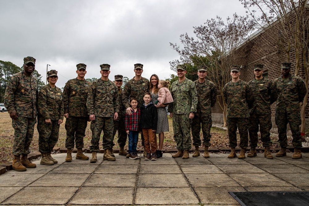 2nd Dental Battalion officer earns Lieutenant Junior Grade Weedon E. Osborne Award