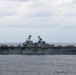 Abraham Lincoln sails in formation  during exercise Noble Fusion