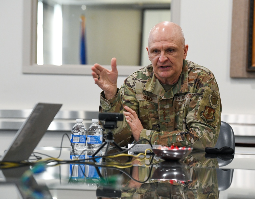 AFMC commander hosts virtual town hall from Arnold AFB