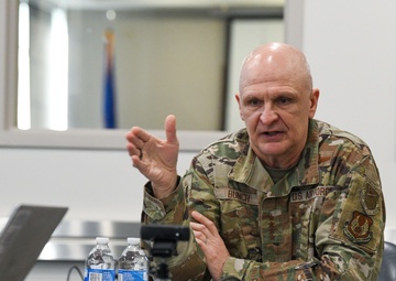 AFMC commander hosts virtual town hall from Arnold AFB