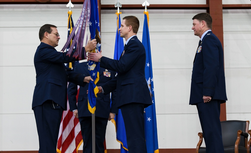 172nd Airlift Wing Change of Command Feb 2022