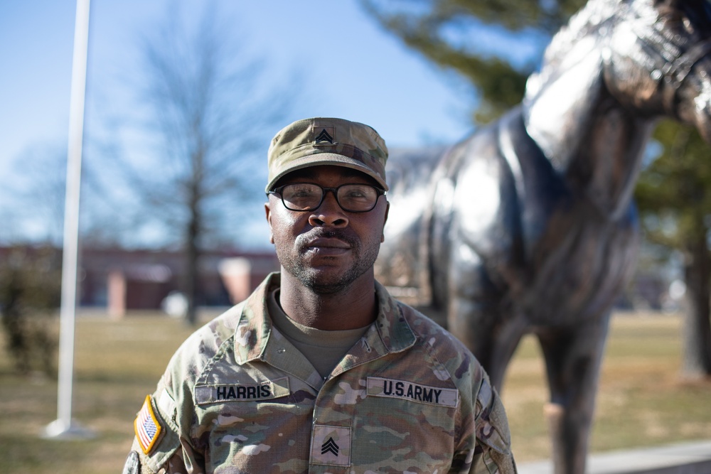 SGT Harris Reenlistment Ceremony