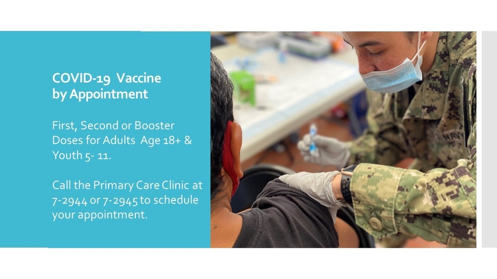 COVID-19 Vaccine By Appointment