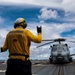 Gridley conducts flight operations