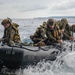 31st Marine Expeditionary Unit launch combat rubber raiding craft