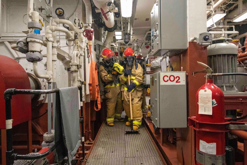 Makin Island Damage Control Drills