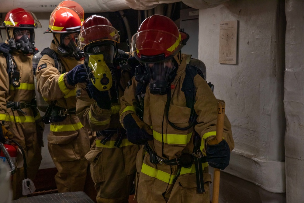 Makin Island Damage Control Drills
