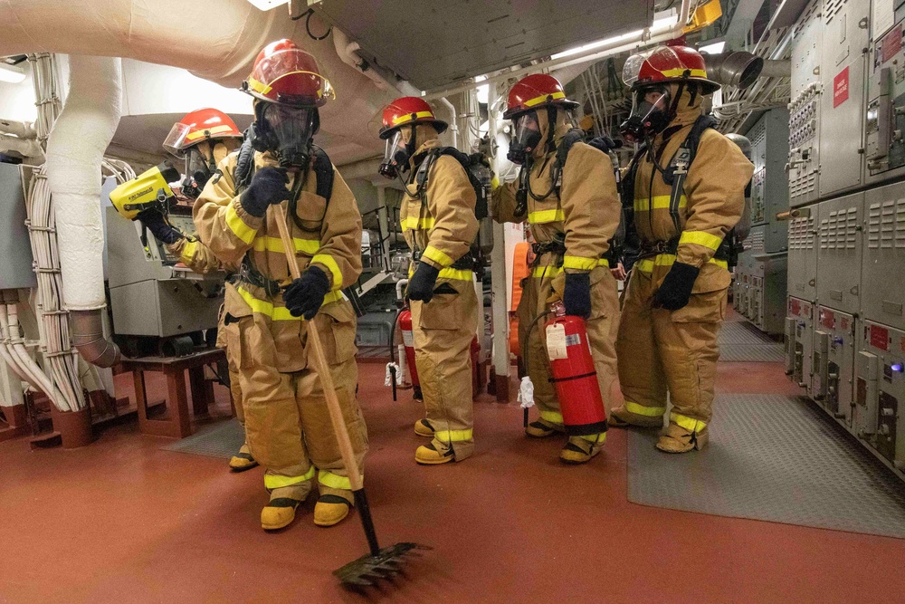 Makin Island Damage Control Drills