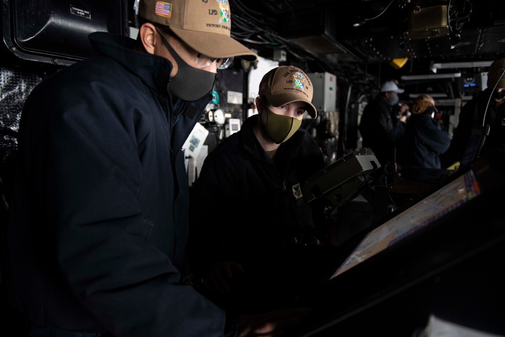 USS New Orleans Towing Certification