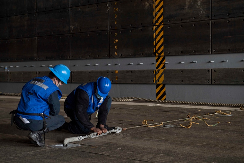 USS New Orleans Towing Certification