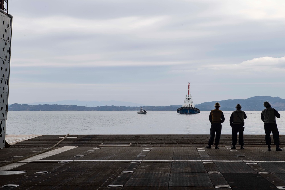 USS New Orleans Towing Certification