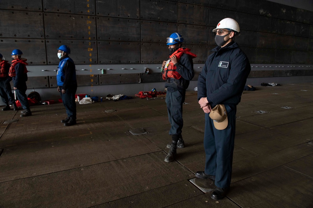 USS New Orleans Towing Certification