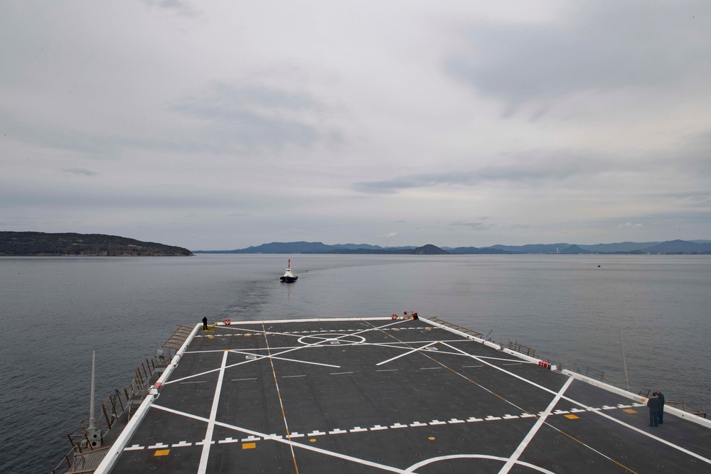 USS New Orleans Towing Certification
