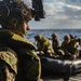 31st Marine Expeditionary Unit launch combat rubber raiding craft