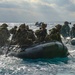 31st Marine Expeditionary Unit launch combat rubber raiding craft