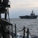 Mobile Bay sails in formation during exercise Noble Fusion