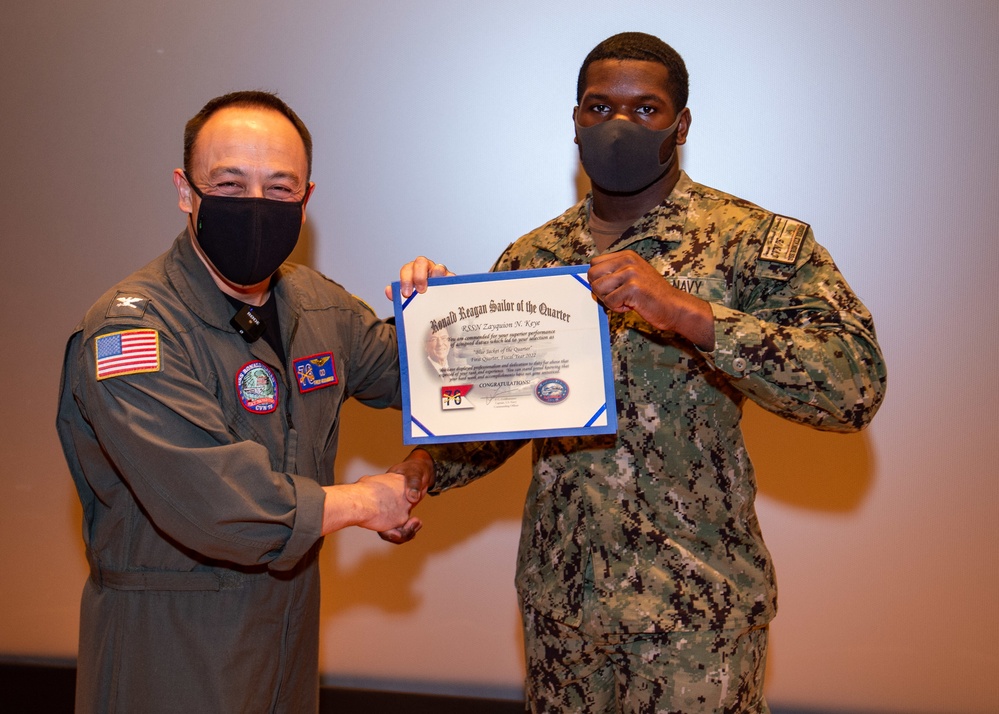 USS Ronald Reagan (CVN 76) Sailors of the Quarter