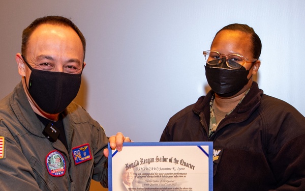 USS Ronald Reagan (CVN 76) Sailors of the Quarter