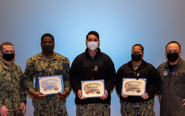 USS Ronald Reagan (CVN 76) Sailors of the Quarter