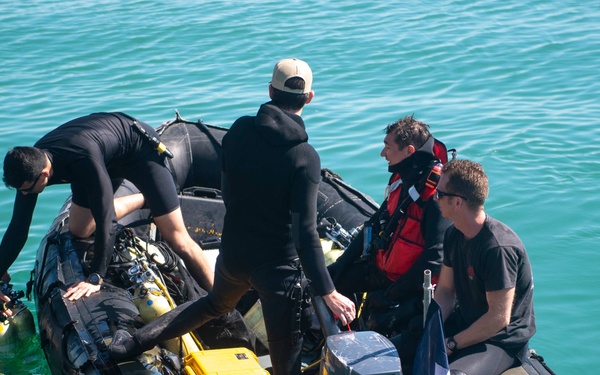 IMX/CE22 Multilateral Dive Training Event