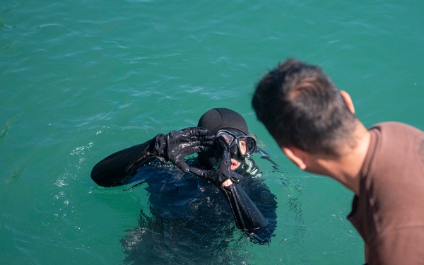 IMX/CE22 Multilateral Dive Training Event
