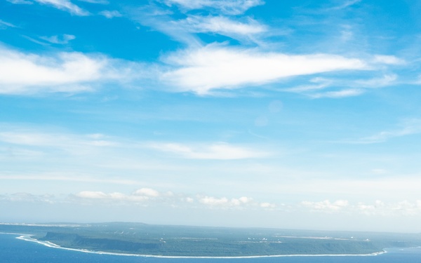 Fighter jets fly in formation for Cope North 22