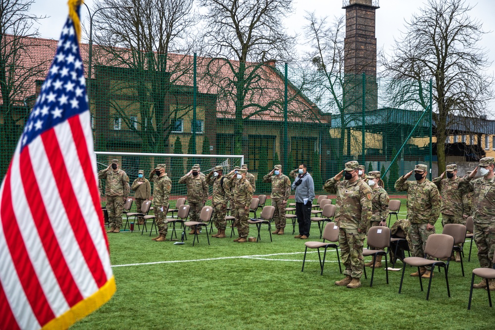 1ID Headquarters change of command