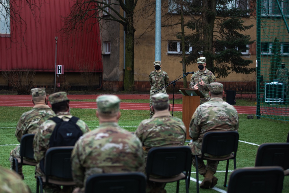 1ID Headquarters change of command