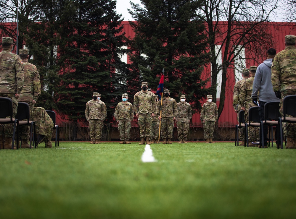 1ID Headquarters change of command