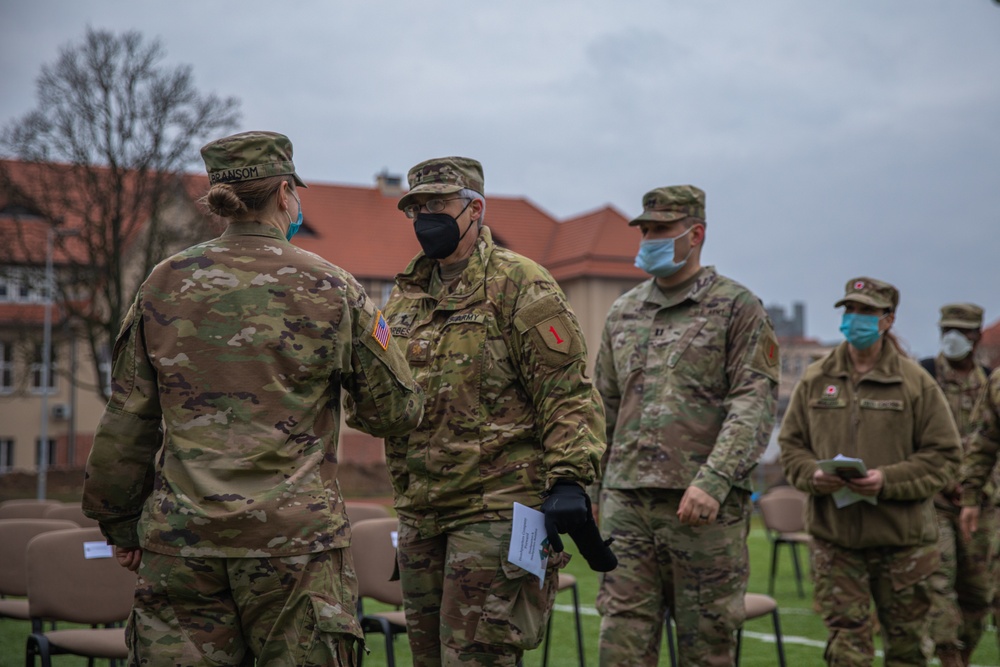 1ID Headquarters change of command