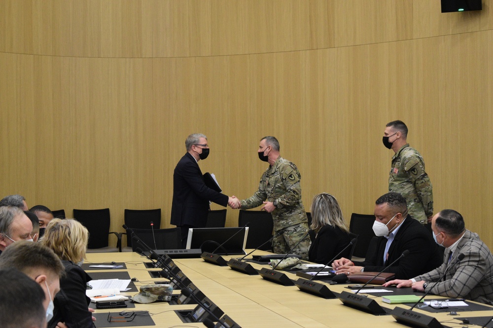 Acting senior civilian representative of the Secretary of Defense in Europe