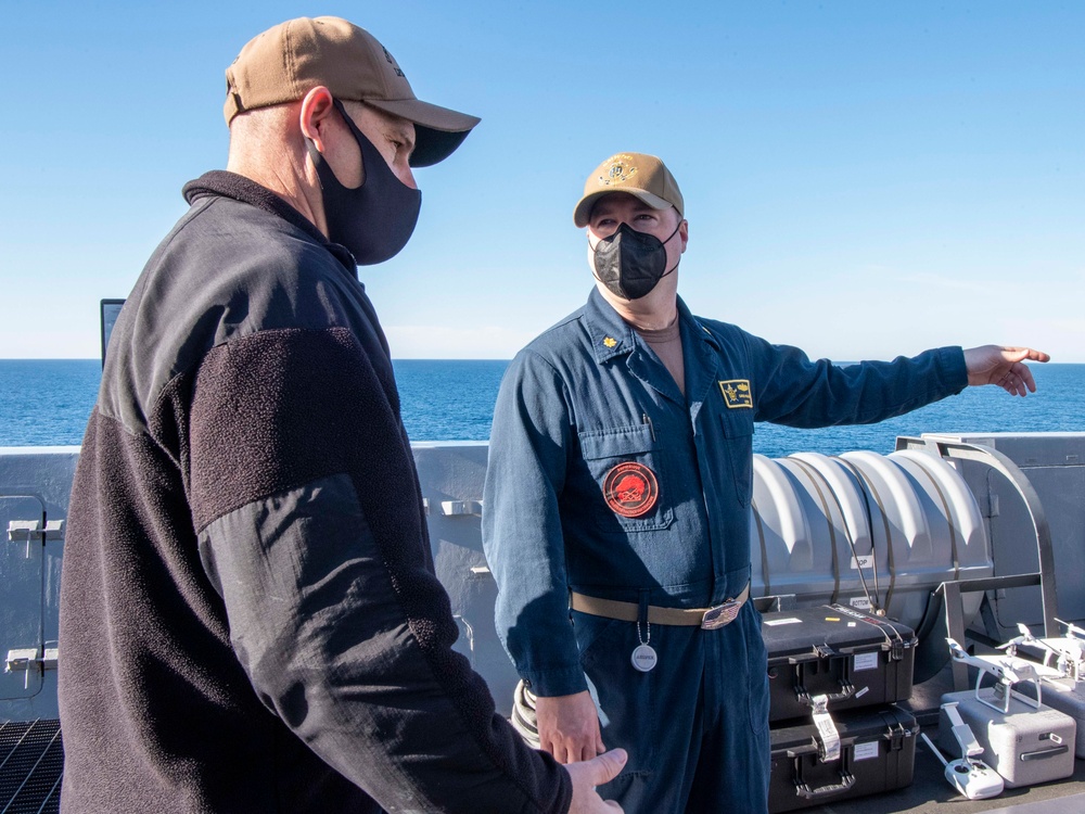 USS Anchorage Live-Fire Exercise