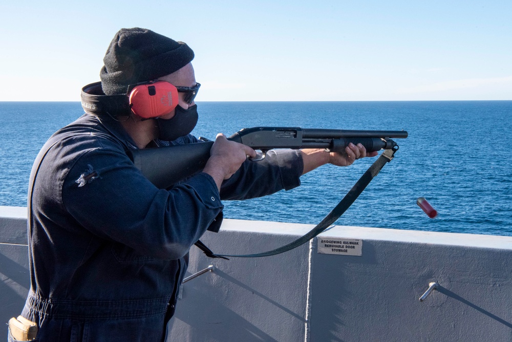 USS Anchorage Live-Fire Exercise