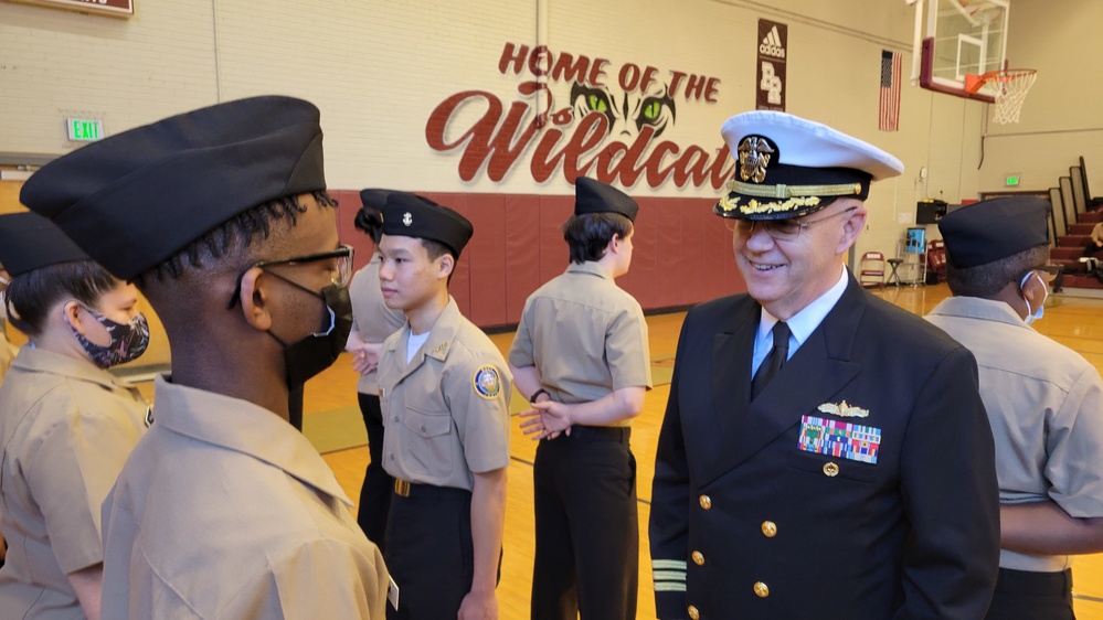 BRHS NJROTC Annual Military Inspection