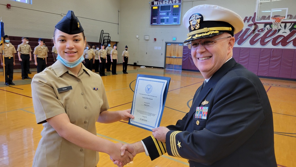 BRHS NJROTC Annual Military Inspection