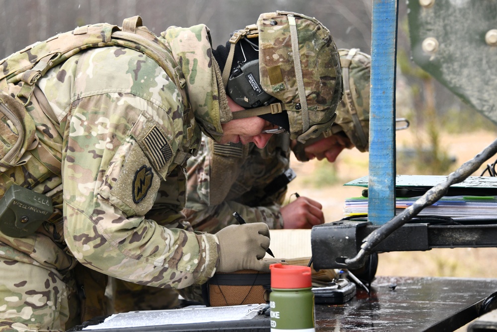 1-503rd Inf. Reg. 173rd AB conducts Mortar live fire