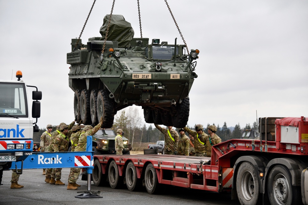 2nd Cav. Reg. Media Day / Romania Deployment