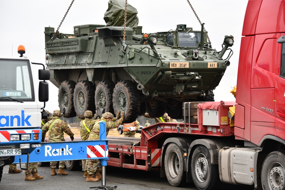 2nd Cav. Reg. Media Day / Romania Deployment