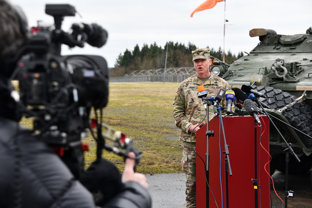 2nd Cav. Reg. Media Day / Romania Deployment