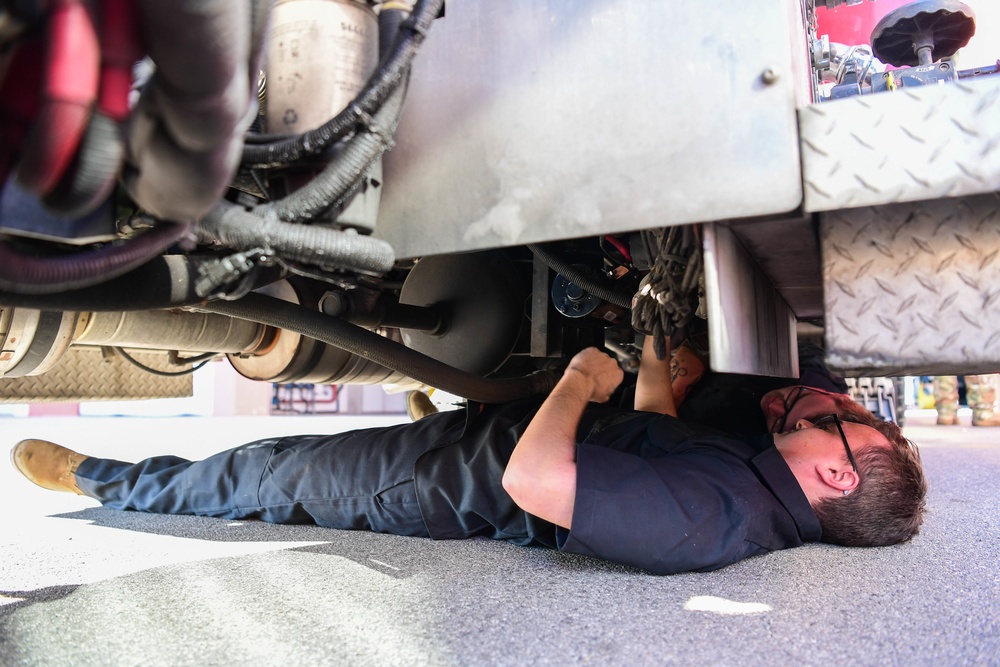 Aviano fire truck maintainers sustain readiness