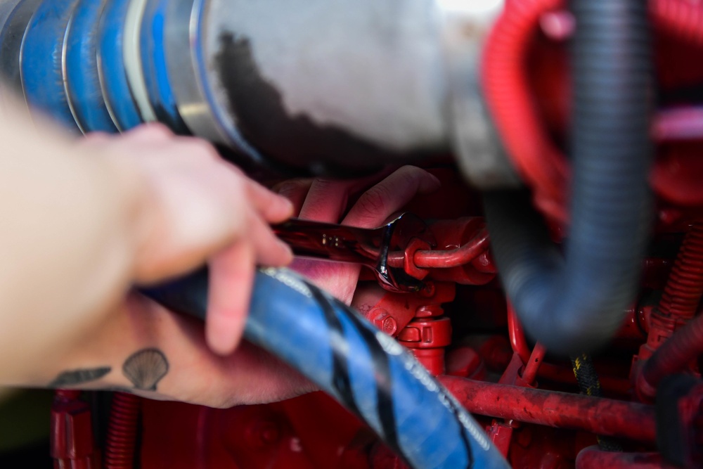 Aviano fire truck maintainers sustain readiness