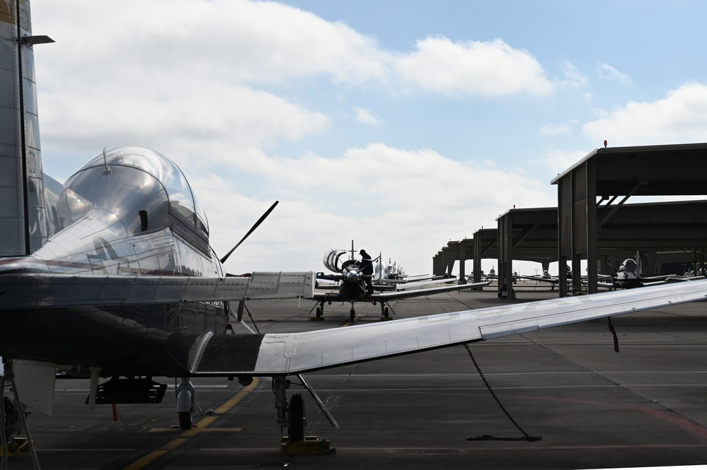 Laughlin AFB Flight Line