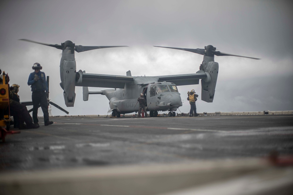 11th MEU conducts routine maintenance aboard USS Essex (LHD 2)