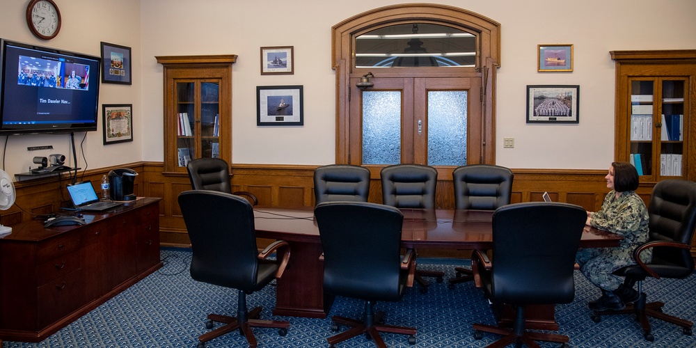 CNSTC meets with DoDEA NJROTC cadets