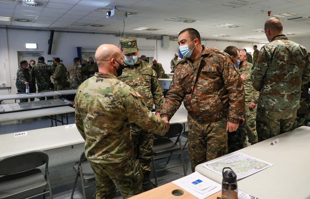 116th IBCT leaders build relations with NATO partners