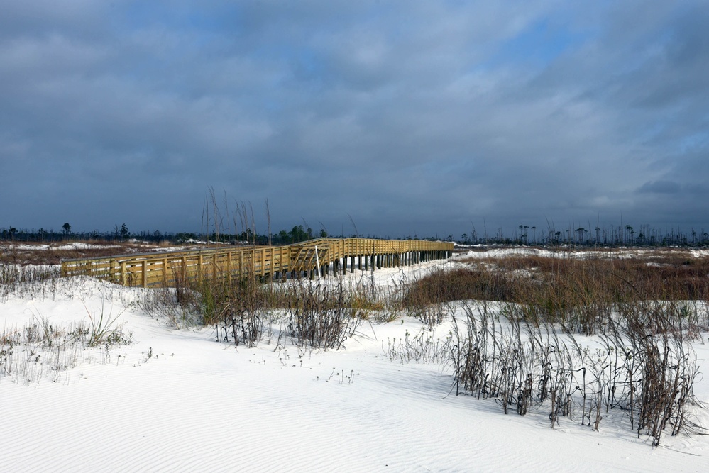 Update; beach boardwalks at Tyndall