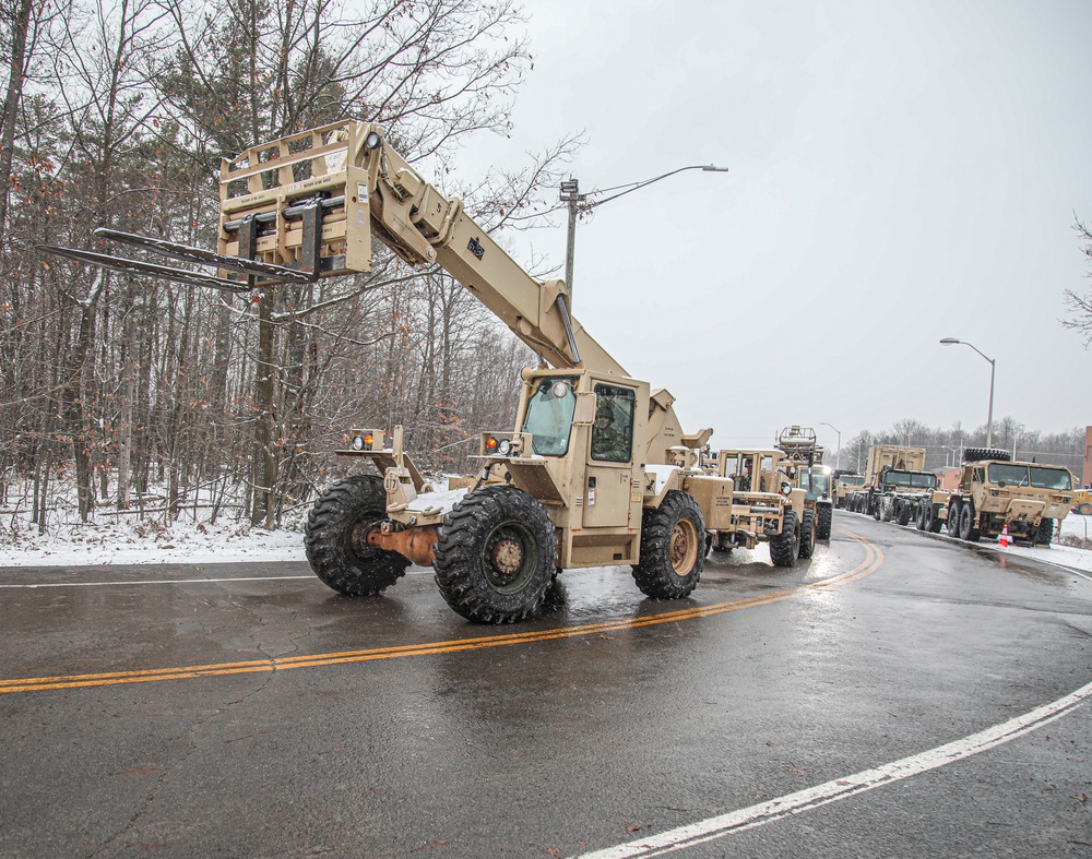 Falcon Soldiers conduct Railhead Ops