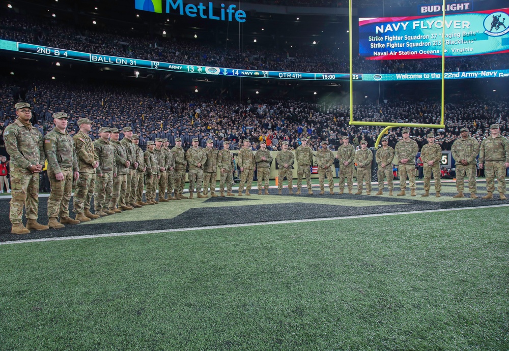 10th Combat Aviation Brigade Attends Army-Navy Game