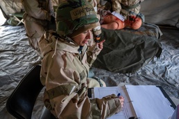 A humble service; preparing the fallen